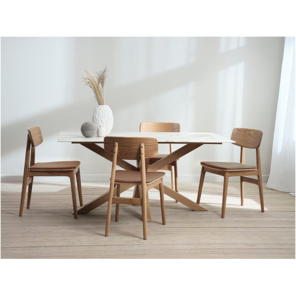 38444203-LIVO-CHAIR-TAN-PU_R2 Kėdė Livo