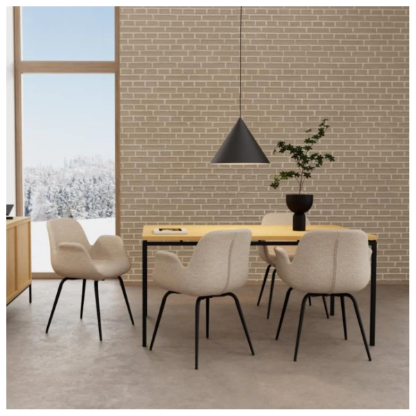 Valgomojo kėdė su porankiais Beth