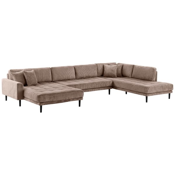 U formos sofa Lido su atviru galu