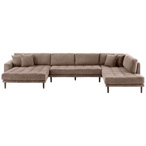 U formos sofa Lido su atviru galu