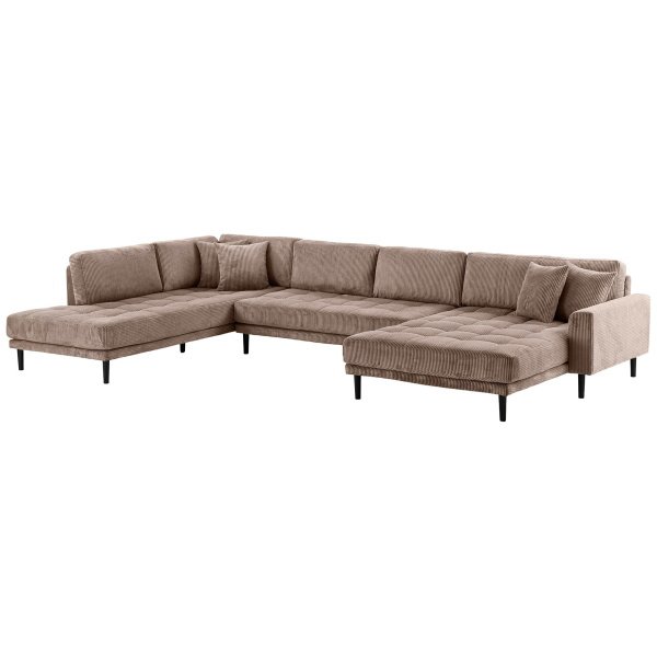 U formos sofa Lido su atviru galu