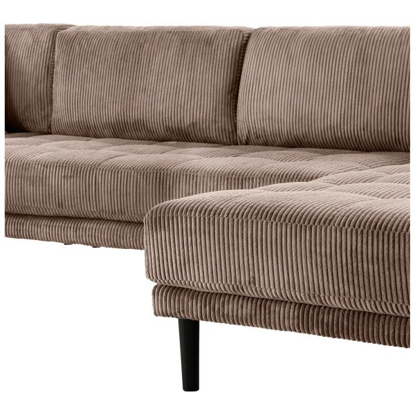 U formos sofa Lido su atviru galu