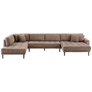 U formos sofa Lido su atviru galu