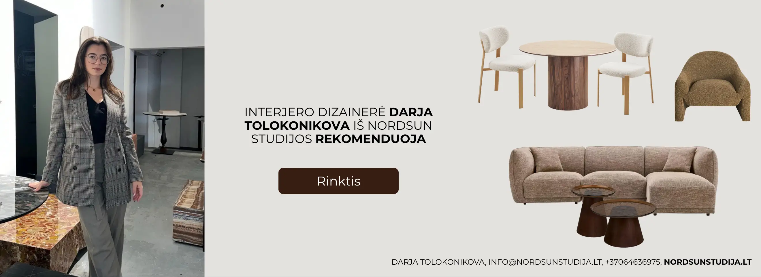 Interjero dizainerės rekomenduoja